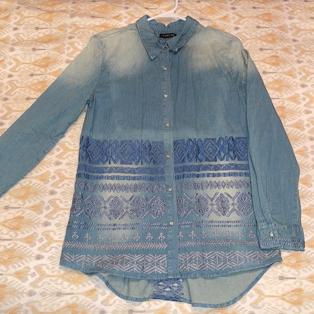 Como No - Jean shirt